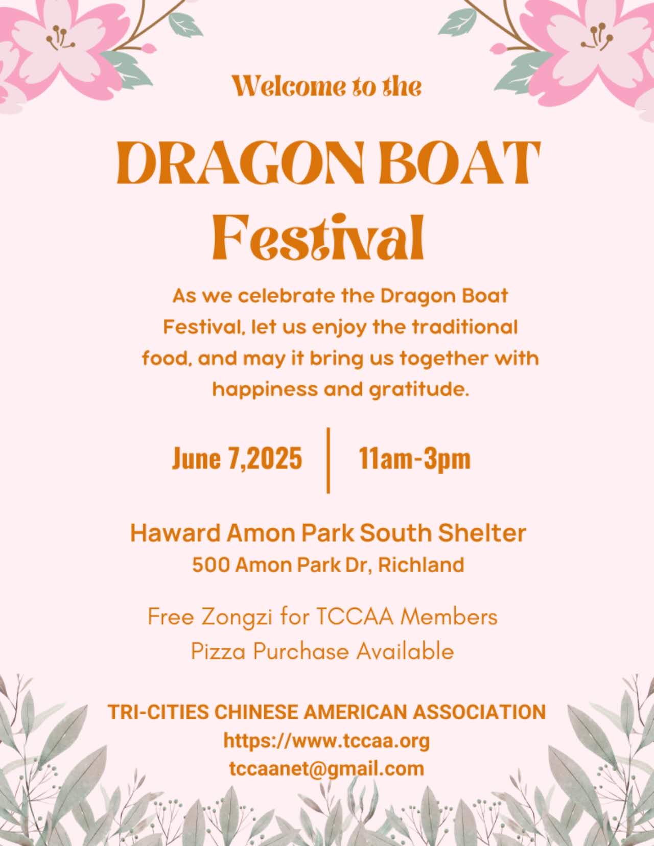 Dragon Boat Festival Flyer - English
